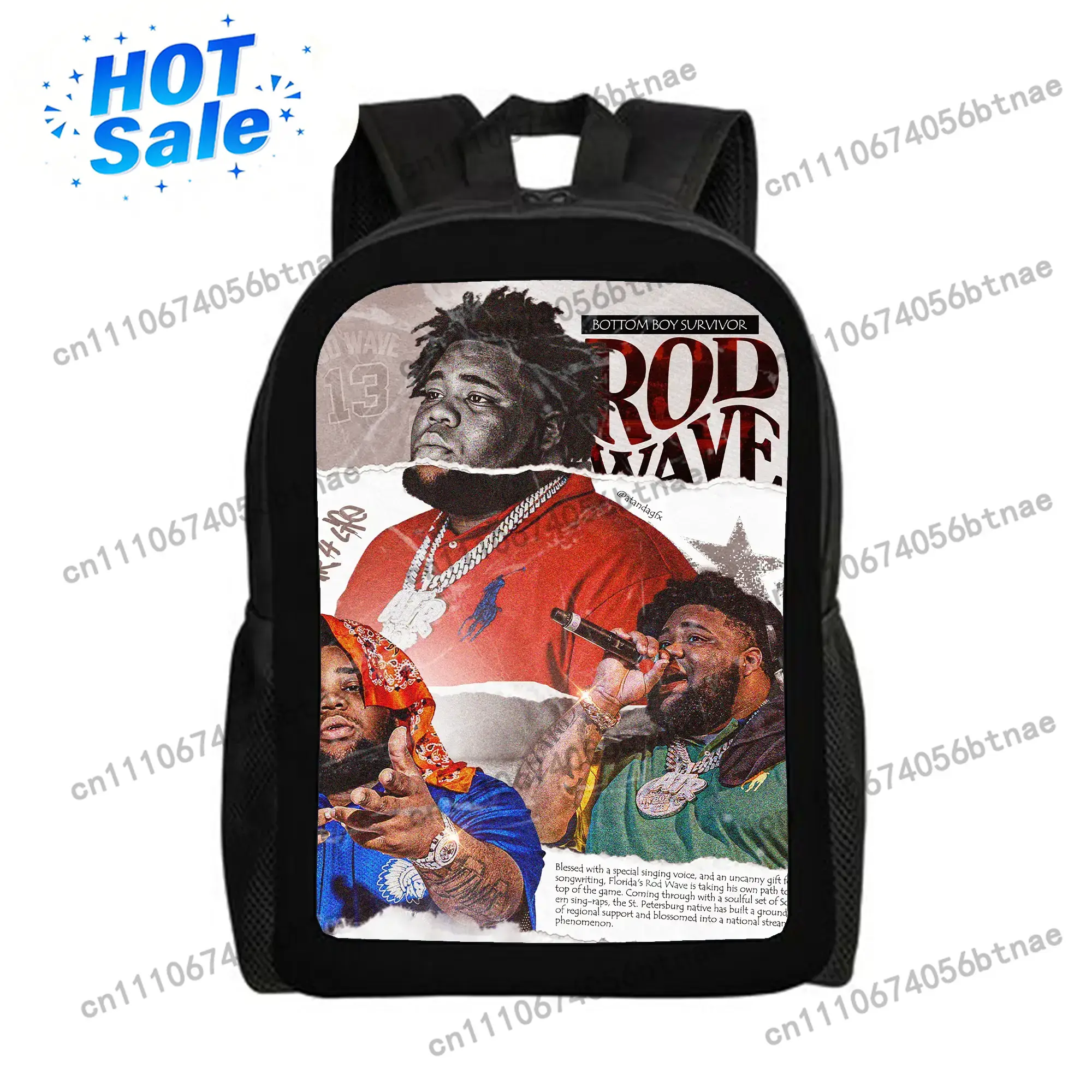 School Backpack Teen - Mochilas Rod-Wave para meninas, mochila escolar