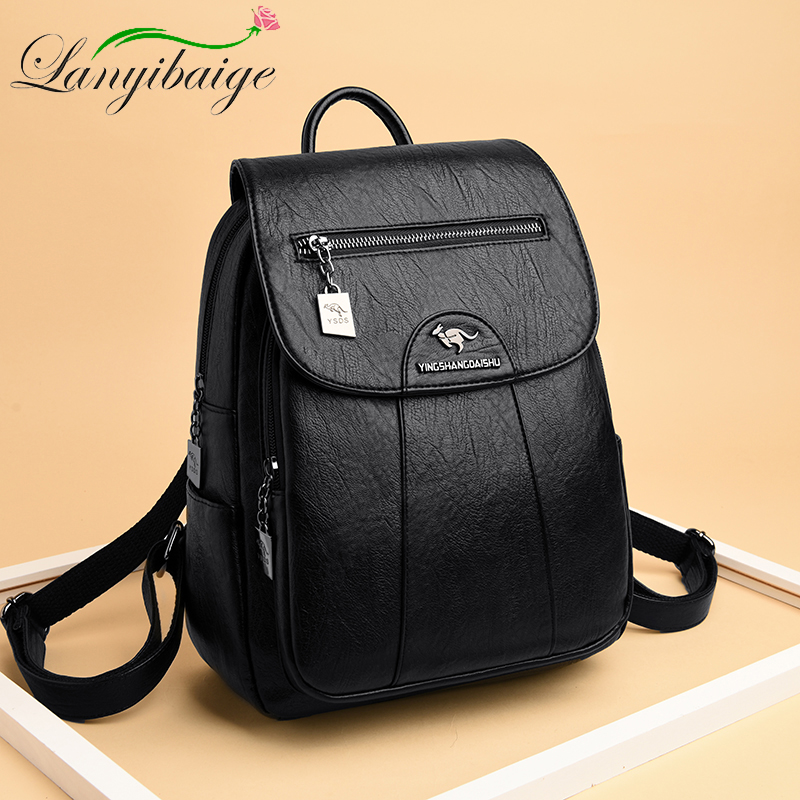 Fashion Backpack Women - Mochila Feminina Nova 2026 de Alta