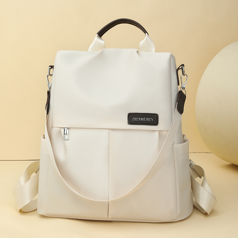 Mochila Vintage de Nylon para  - Travel Backpack Anti Theft avaliação e preço