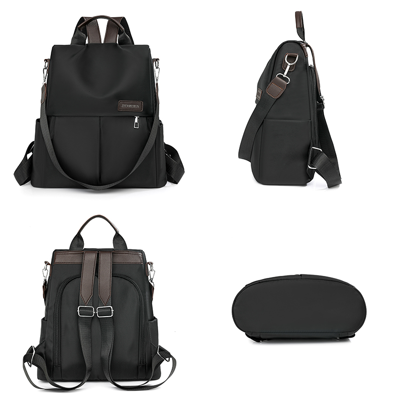 Mochila Vintage de Nylon para  - Travel Backpack Anti Theft avaliação e preço