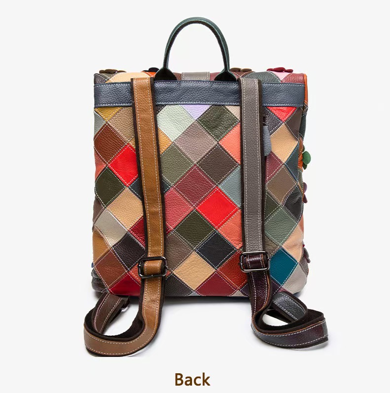Mochila Vintage Feminina em Co - Leather Backpack Vintage avaliação e preço