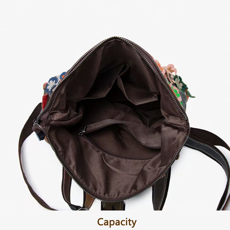 Mochila Vintage Feminina em Co - Leather Backpack Vintage avaliação e preço