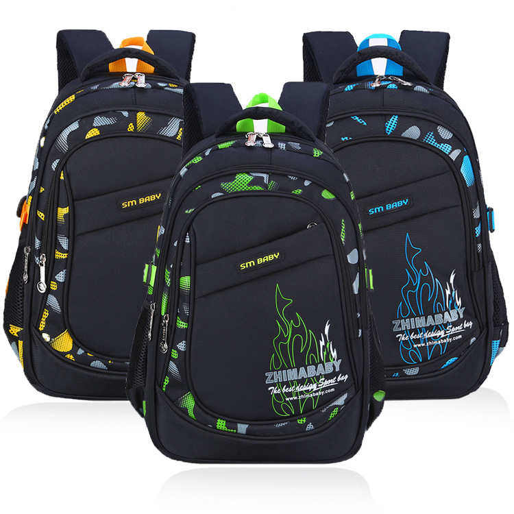 Mochila escolar leve à prova d - Canvas Backpack Casual avaliação e preço