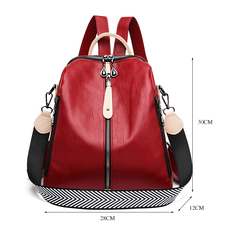 Mochila de couro macio para mu - Leather Backpack Vintage avaliação e preço