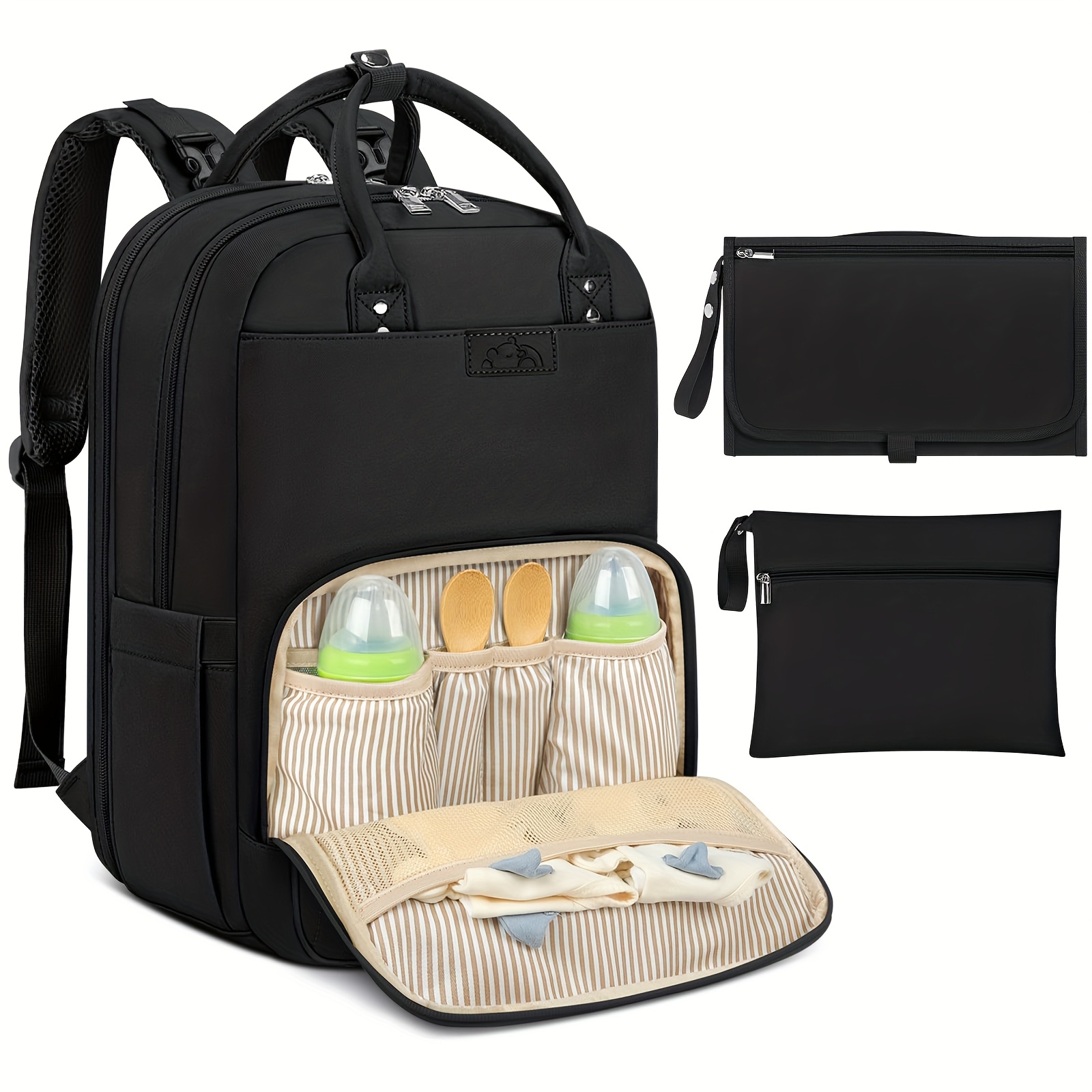 Newhey mudando saco mochila co - Backpack Diaper Bag avaliação e preço